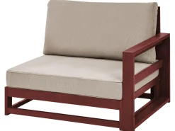 Beliani 3-Istuttava Ulkosohva Akaasia Mahonginruskea Timor Ii Cheap