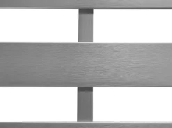 Beliani 2-Istuttava Ulkosohva Alumiini Tummanharmaa Salerno New