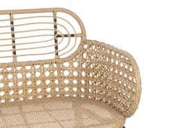 Beliani 2-Istuttava Ulkosohva Polyrottinki Luonnonvari Pratello Shop