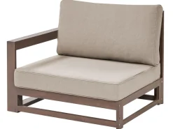 Beliani 2-Istuttava Ulkosohva Sertifioitu Akaasia Tumma Puu Timor Ii Online