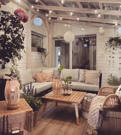 Beliani 5-Istuttava Ulkosohvaryhma Akaasia Musta Alcamo Hot