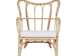 Beliani 4-Istuttava Ulkosohvaryhma Rottinki Luonnonvari Brindisi Best