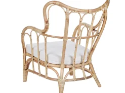 Beliani 4-Istuttava Ulkosohvaryhma Rottinki Luonnonvari Brindisi Best