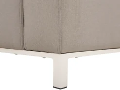 Beliani 5-Istuttava Ulkosohvaryhma Kangas Vasenk. Ruskeanharmaa Belize Cheap