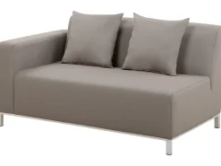 Beliani 5-Istuttava Ulkosohvaryhma Kangas Vasenk. Ruskeanharmaa Belize Cheap