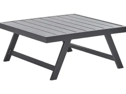 Beliani 5-Istuttava Ulkosohvaryhma Alumiini Harmaa Coccorino Hot