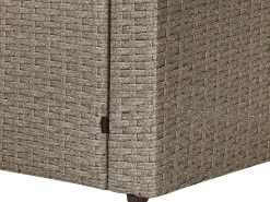 Beliani 5-Istuttava Ulkosohvaryhma Polyrottinki Ruskeanharmaa Bardi Online