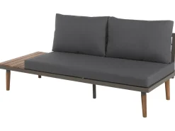 Beliani 5-Istuttava Ulkosohvaryhma Akasiapuu Harmaa Corato Fashion