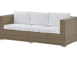 Beliani 5-Istuttava Ulkosohvaryhma Polyrottinki Valkoinen Belluno Discount