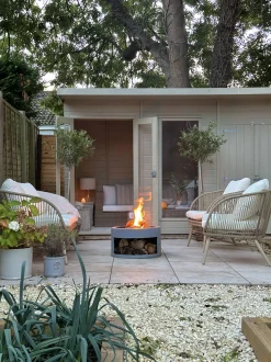 Beliani 5-Istuttava Ulkosohvaryhma Polyrottinki Valkoinen Belluno Discount