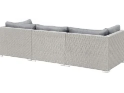 Beliani 4-Istuttava Ulkosohvaryhma Polyrottinki Oikeak. Vaaleanharmaa Sano Ii Clearance