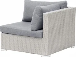 Beliani 4-Istuttava Ulkosohvaryhma Polyrottinki Oikeak. Vaaleanharmaa Sano Ii Clearance
