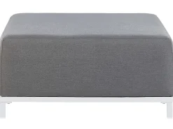 Beliani 5-Istuttava Ulkosohvaryhma Kangas Harmaa/Valkoinen Rovigo Cheap