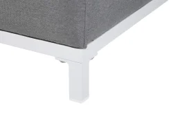 Beliani 5-Istuttava Ulkosohvaryhma Kangas Harmaa/Valkoinen Rovigo Cheap