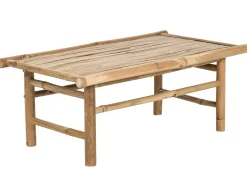 Beliani 2-Istuttava Ulkosohvaryhma Bambu Vaalea Puu/Ruskeanharmaa Todi Cheap