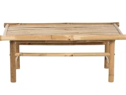 Beliani 2-Istuttava Ulkosohvaryhma Bambu Vaalea Puu/Ruskeanharmaa Todi Cheap