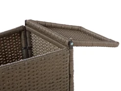 Beliani 9-Istuttava Ulkosohvaryhma Polyrottinki Ruskea Severo Best Sale