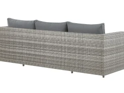 Beliani 5-Istuttava Ulkosohvaryhma Polyrottinki Oikeak. Harmaa Sabbia Outlet