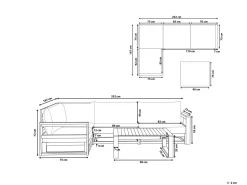 Beliani 4-Istuttava Ulkosohvaryhma Akaasia Oikeak. Mahonginruskea Timor Ii Cheap