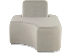 Beliani 4-Istuttava Ulkosohvaryhma Kangas Vaaleanharmaa Fabro Shop