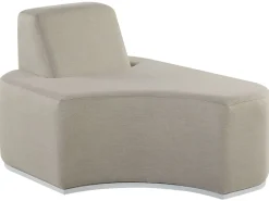 Beliani 4-Istuttava Ulkosohvaryhma Kangas Vaaleanharmaa Fabro Shop