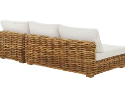 Beliani 4-Istuttava Ulkosohvaryhma Rottinki Vasenk. Luonnonvari Varallo Clearance