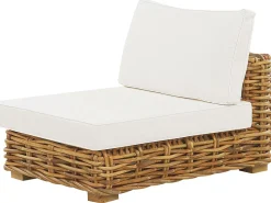 Beliani 4-Istuttava Ulkosohvaryhma Rottinki Vasenk. Luonnonvari Varallo Clearance