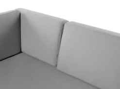 Beliani 6-Istuttava Ulkosohvaryhma Alumiini Valkoinen/Harmaa Castella Online