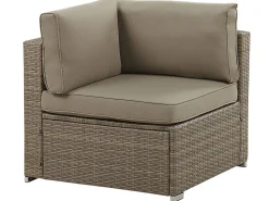 Beliani 6-Istuttava Ulkosohvaryhma Polyrottinki Ruskea Belvedere Flash Sale