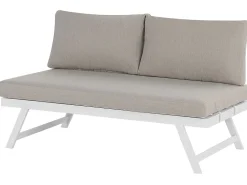 Beliani 5-Istuttava Ulkosohvaryhma Alumiini Ruskeanharmaa Coccorino Cheap