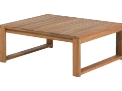 Beliani 4-Istuttava Ulkosohvaryhma Akaasia Oikeak. Vaalea Puu Timor Fashion