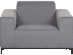 Beliani 5-Istuttava Ulkosohvaryhma Kangas Harmaa/Musta Rovigo Outlet