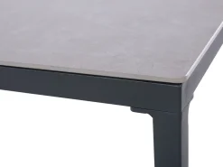 Beliani 4-Istuttava Ulkosohvaryhma Alumiini Harmaa Sciacca Outlet