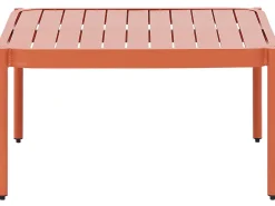 Beliani 2-Istuttava Ulkosohvaryhma Alumiini Oranssi Terracina Hot