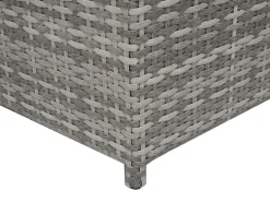 Beliani 4-Istuttava Ulkosohvaryhma Polyrottinki Tummanharmaa Avola Cheap