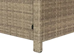 Beliani 5-Istuttava Ulkosohvaryhma Polyrottinki Ruskea Fonti Discount