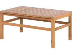 Beliani 4-Istuttava Ulkosohvaryhma Sertifioitu Akaasia Vaalea Puu Manila New