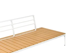 Beliani 5-Istuttava Ulkosohvaryhma Alumiini Harmaa Positano Cheap