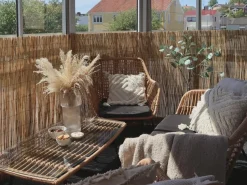 Beliani 4-Istuttava Ulkosohvaryhma Polyrottinki Luonnonvari Minori Sale