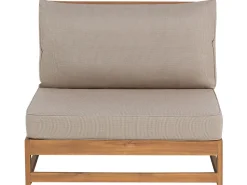 Beliani 4-Istuttava Ulkosohvaryhma Sertifioitu Akaasia Oikeak. Vaalea Puu Timor Discount