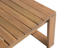 Beliani 4-Istuttava Ulkosohvaryhma Sertifioitu Akaasia Oikeak. Vaalea Puu Timor Discount