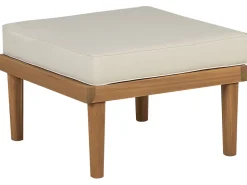 Beliani 4-Istuttava Ulkosohvaryhma Akasiapuu Valkoinen Baratti Cheap