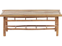 Beliani 4-Istuttava Ulkosohvaryhma Bambu Valkoinen Maggiore Sale