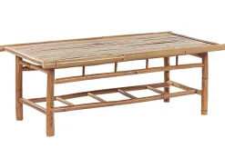 Beliani 4-Istuttava Ulkosohvaryhma Bambu Valkoinen Maggiore Sale