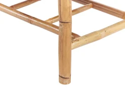 Beliani 4-Istuttava Ulkosohvaryhma Bambu Valkoinen Maggiore Sale