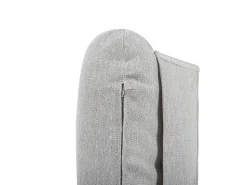 Beliani 2-Istuttava Ulkosohvaryhma Akaasia Vaalea Puu/Harmaa Frascati Flash Sale