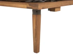 Beliani 2-Istuttava Ulkosohvaryhma Akaasia Vaalea Puu/Harmaa Frascati Flash Sale