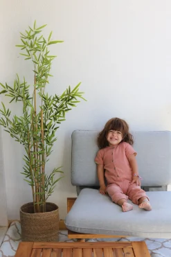 Beliani 2-Istuttava Ulkosohvaryhma Akaasia Vaalea Puu/Harmaa Frascati Flash Sale