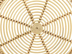 Beliani 4-Istuttava Ulkosohvaryhma Rottinki Luonnonvari Dolcedo/Limni Best Sale