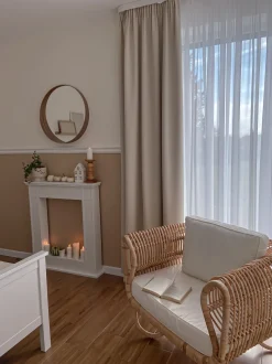 Beliani 4-Istuttava Ulkosohvaryhma Rottinki Luonnonvari Dolcedo/Limni Best Sale